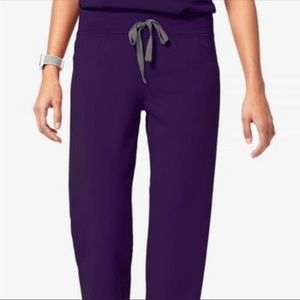 FIGS Livingston scrub pants in purple, size L